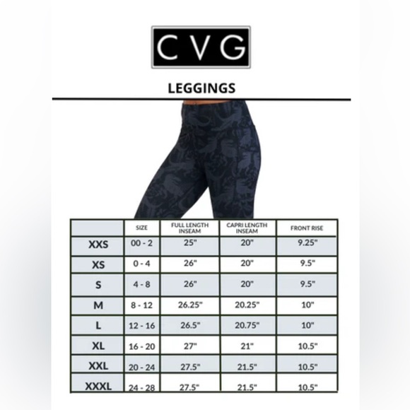 CVG *NWOT* Women's Skull Tie Dye Capri Leggings - Picture 11 of 11